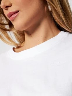 Pepe Jeans Γυναίκες T-shirts T-Shirt Miriam PL504857 Λευκό Relaxed Fit -Pepe Jeans Κατάστημα unnamed file 814
