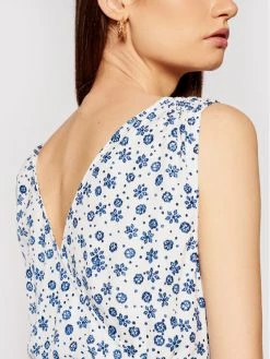 Pepe Jeans Γυναίκες Καλοκαιρινά Φορέματα Φόρεμα καλοκαιρινό Lou PL952844 Λευκό Regular Fit -Pepe Jeans Κατάστημα unnamed file 825