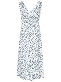 Pepe Jeans Γυναίκες Καλοκαιρινά Φορέματα Φόρεμα καλοκαιρινό Lou PL952844 Λευκό Regular Fit -Pepe Jeans Κατάστημα unnamed file 826