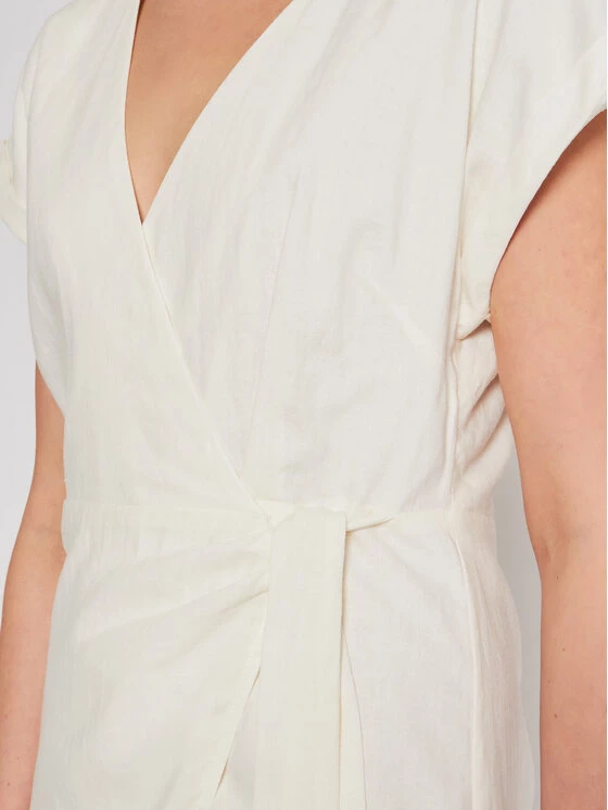 Pepe Jeans Γυναίκες Καλοκαιρινά Φορέματα Φόρεμα καλοκαιρινό Lolita PL952842 Λευκό Regular Fit 4 Pepe Jeans Γυναίκες Καλοκαιρινά Φορέματα Φόρεμα καλοκαιρινό Lolita PL952842 Λευκό Regular Fit - Image 4