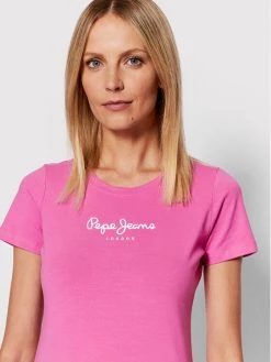 Pepe Jeans Γυναίκες T-shirts T-Shirt New Virgina PL505202 Ροζ Slim Fit 8 Pepe Jeans Γυναίκες T-shirts T-Shirt New Virgina PL505202 Ροζ Slim Fit -Pepe Jeans Κατάστημα unnamed file 85