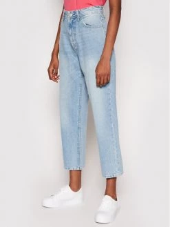Pepe Jeans Γυναίκες Boyfriends Τζιν Relaxed Fit ARCHIVE Dover PL203939 Μπλε Relaxed Fit