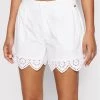 Pepe Jeans Γυναίκες Υφασμάτινα Σορτς Σορτς υφασμάτινο Luella PL800981 Λευκό Regular Fit