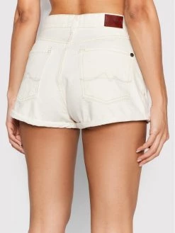 Pepe Jeans Γυναίκες Τζιν Σορτς Τζιν σορτσάκια Suzie PL801003 Μπεζ Regular Fit -Pepe Jeans Κατάστημα unnamed file 933