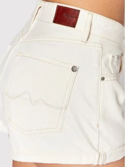 Pepe Jeans Γυναίκες Τζιν Σορτς Τζιν σορτσάκια Suzie PL801003 Μπεζ Regular Fit -Pepe Jeans Κατάστημα unnamed file 934