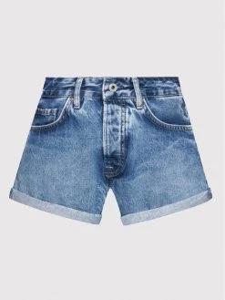Pepe Jeans Γυναίκες Τζιν Σορτς Τζιν σορτσάκια Suzie PL801003 Μπλε Regular Fit -Pepe Jeans Κατάστημα unnamed file 955