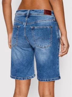 Pepe Jeans Γυναίκες Τζιν Σορτς Τζιν σορτσάκια Poppy PL801000 Μπλε Regular Fit -Pepe Jeans Κατάστημα unnamed file 963