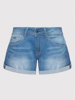 Pepe Jeans Γυναίκες Τζιν Σορτς Τζιν σορτσάκια Siouxie PL801002 Μπλε Regular Fit -Pepe Jeans Κατάστημα unnamed file 985