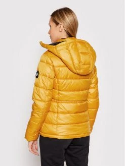 Pepe Jeans Γυναίκες Χειμωνιάτικα Μπουφάν Μπουφάν πουπουλένιο Camille PL401979 Κίτρινο Regular Fit -Pepe Jeans Κατάστημα unnamed file 988